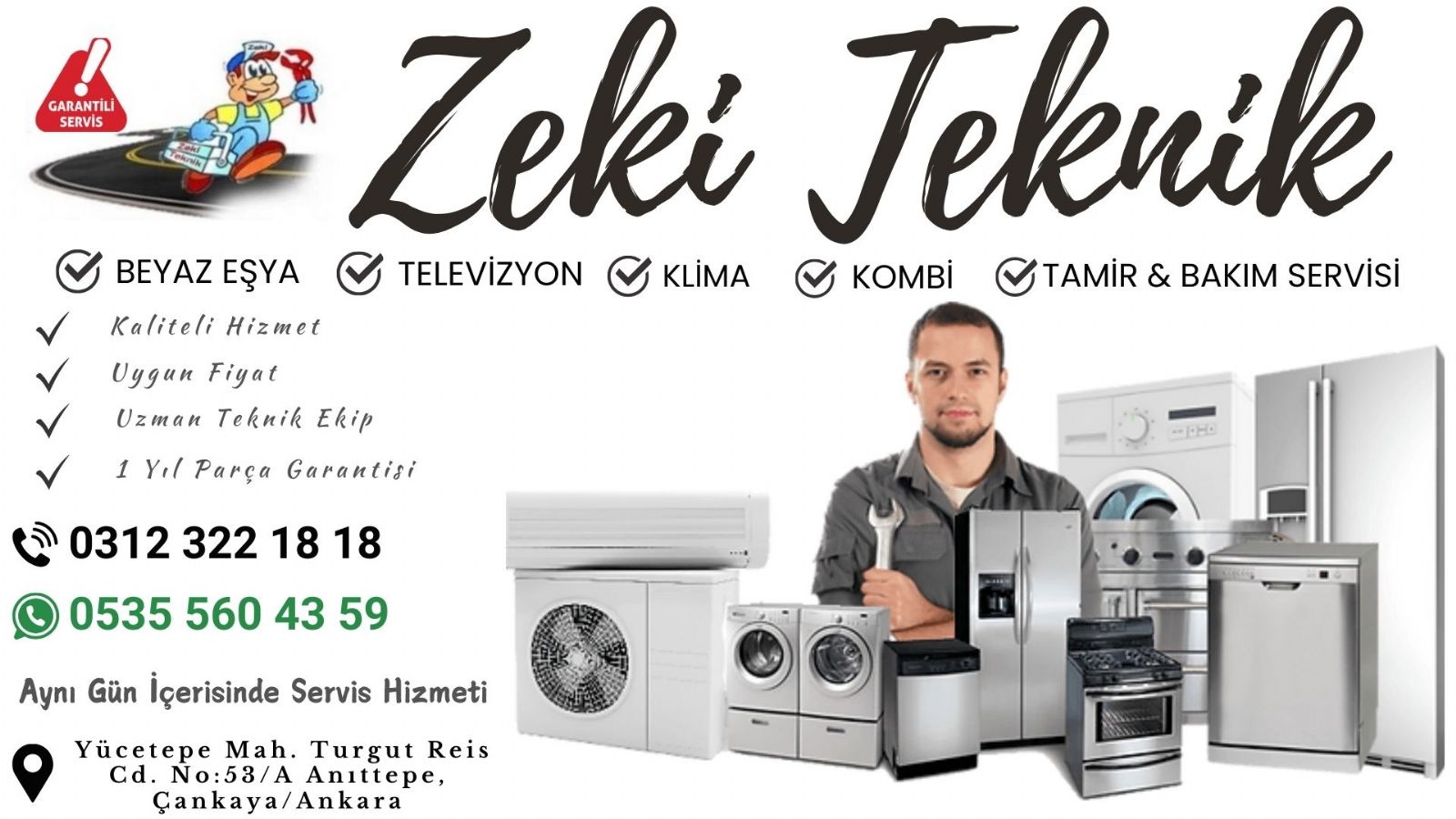 Anıttepe Beyaz Eşya Servisim