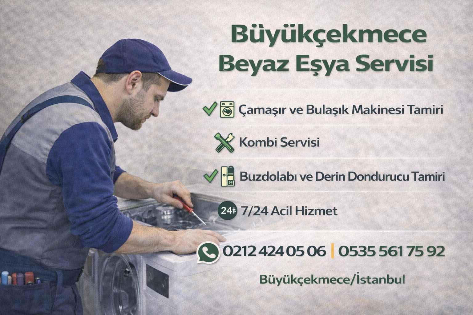 Büyükçekmece Beyaz Eşya Servisi