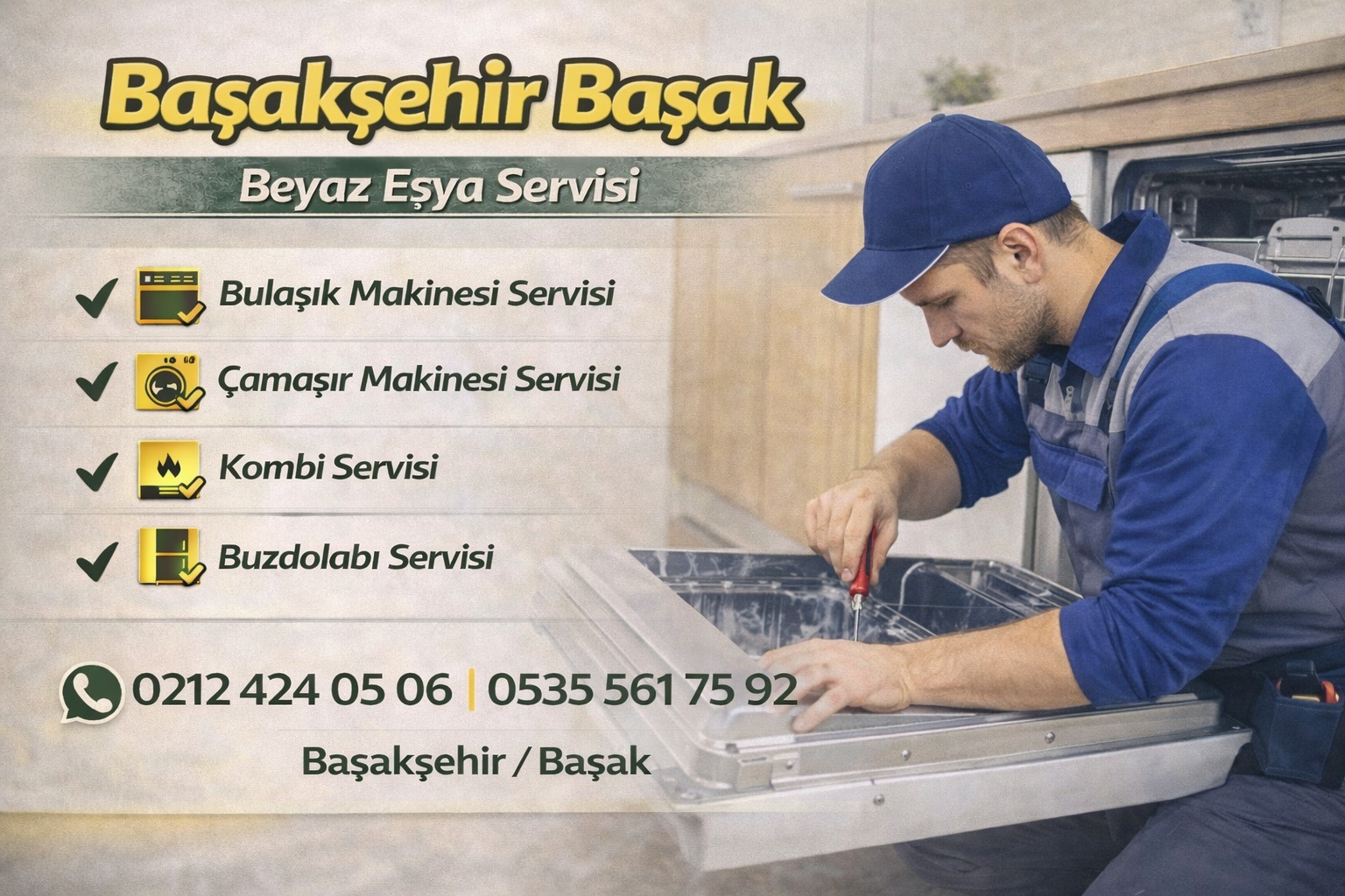 Başakşehir Başak Beyaz Eşya Servisi