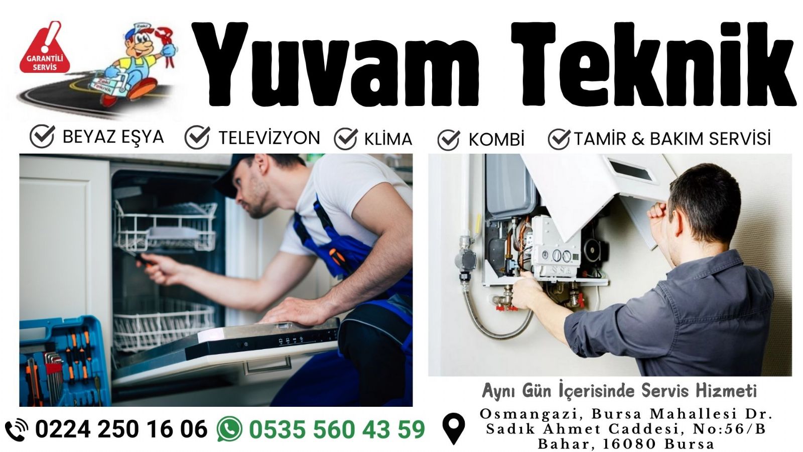 Bursa Beyaz Eşya Servisi