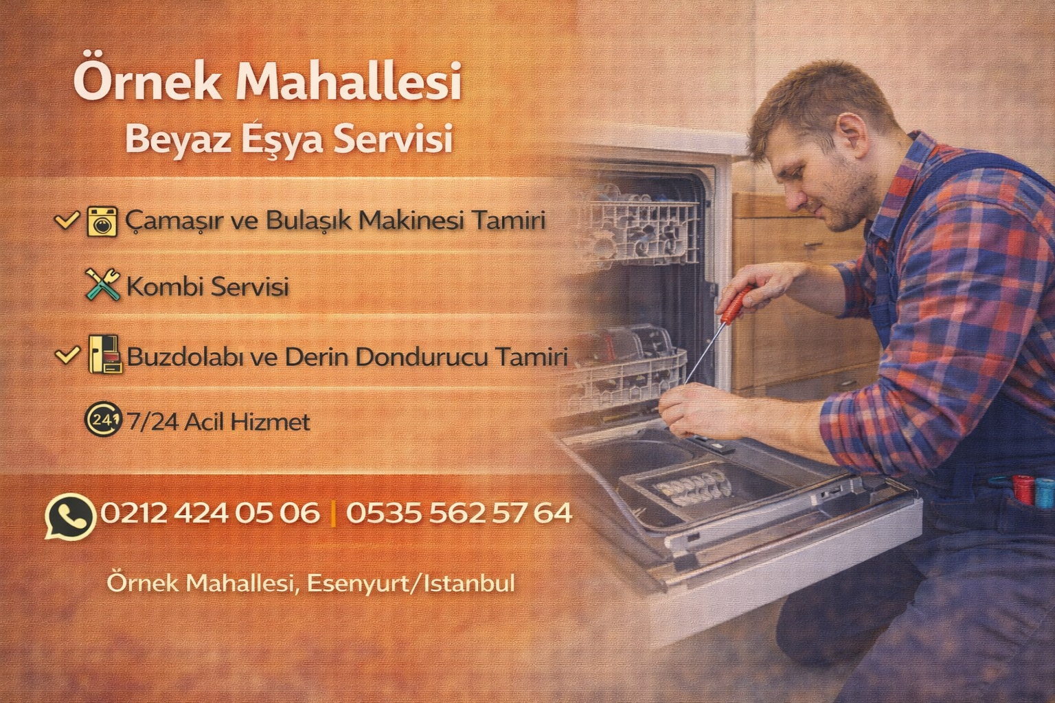 Esenyurt Örnek Mahallesi Beyaz Eşya Servisi