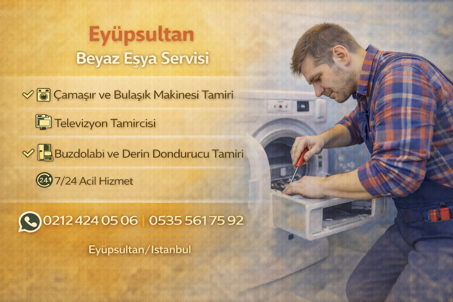 Eyüpsultan Beyaz Eşya Servisi