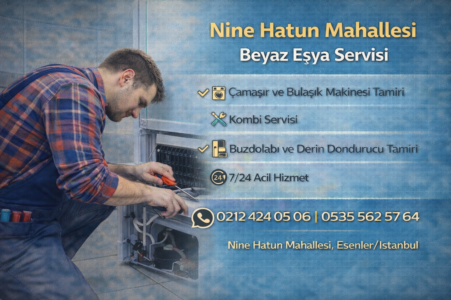 Esenler Nine Hatun Beyaz Eşya Servisi