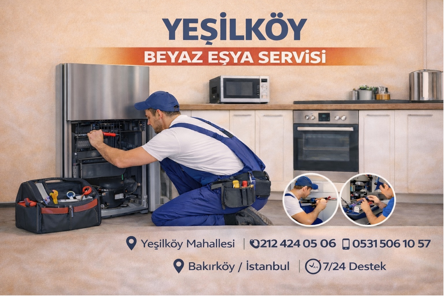 Bakırköy Yeşilköy Beyaz Eşya Servisi
