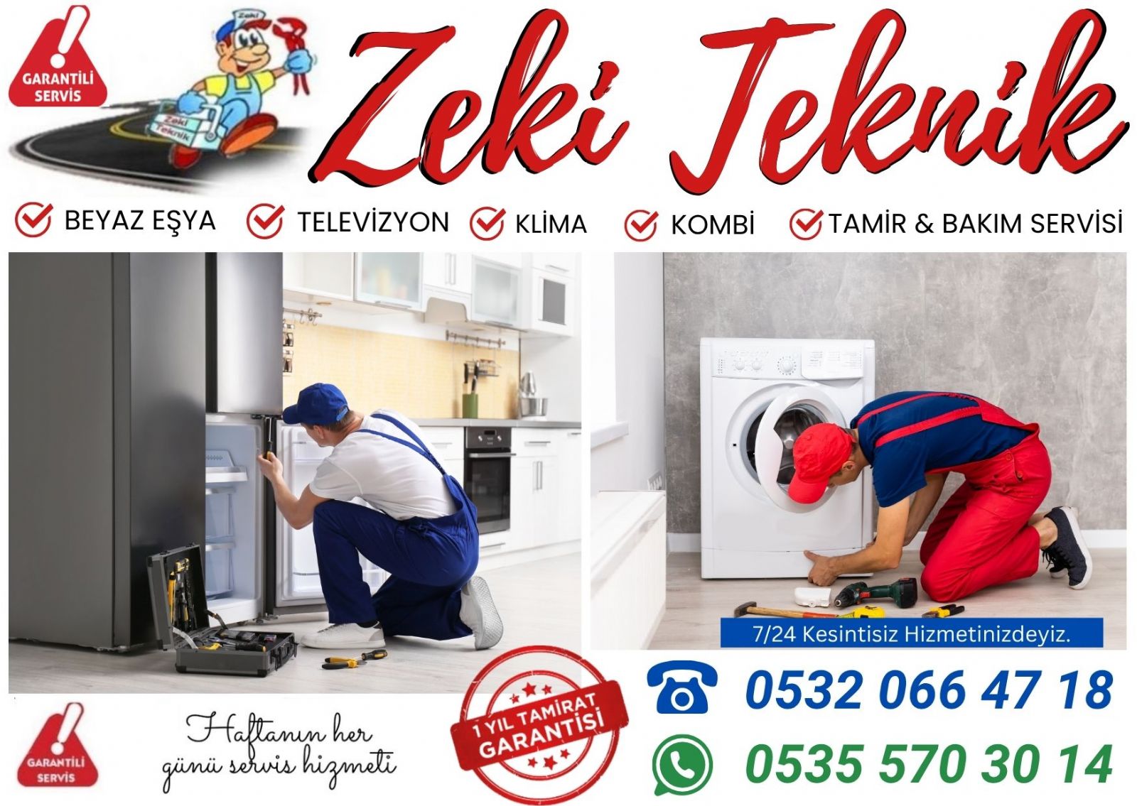Zeki Teknik Beyaz Eşya Servisi